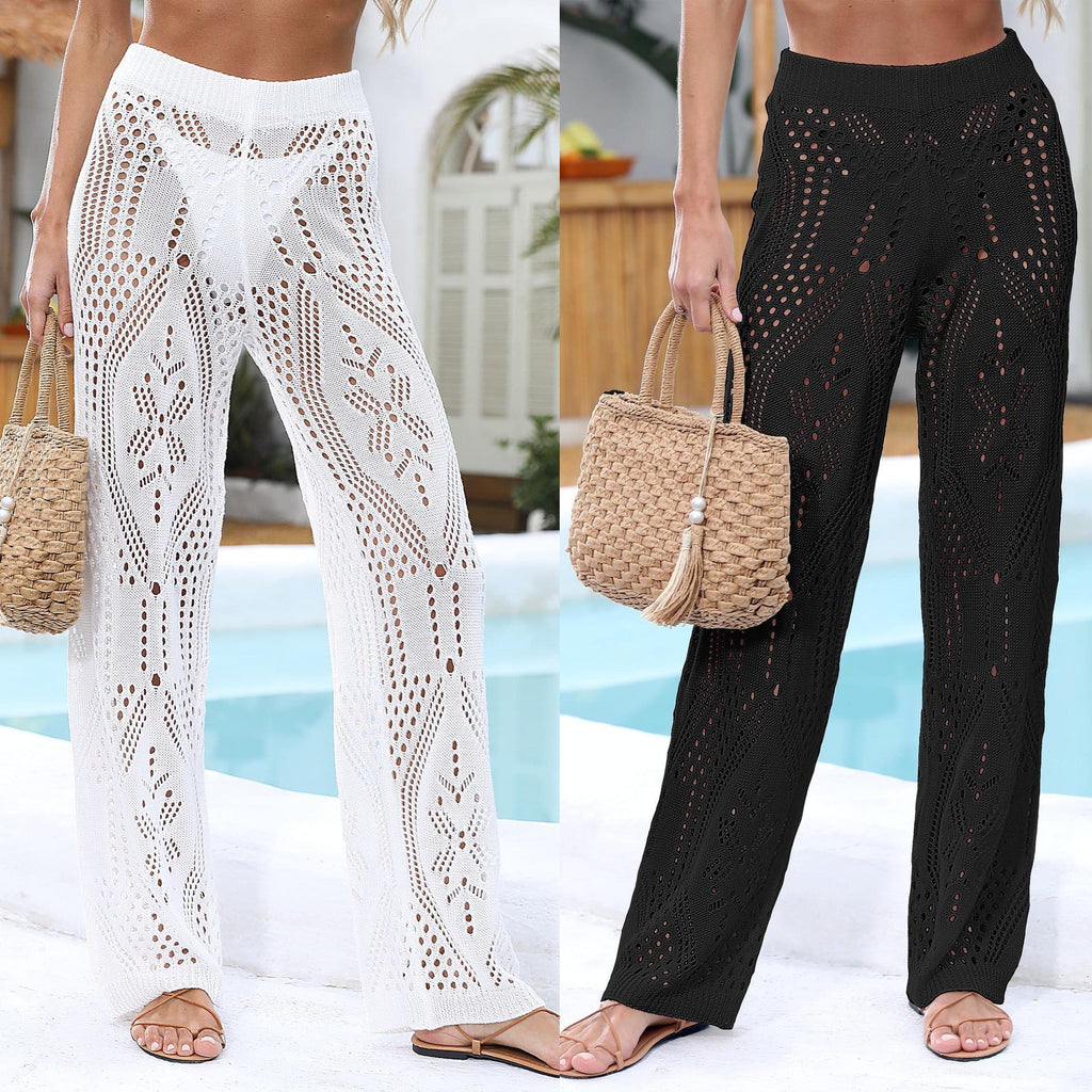 Women's Crochet Beach Pants