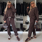 Women's Relaxed Sweatshirt and Pants Set