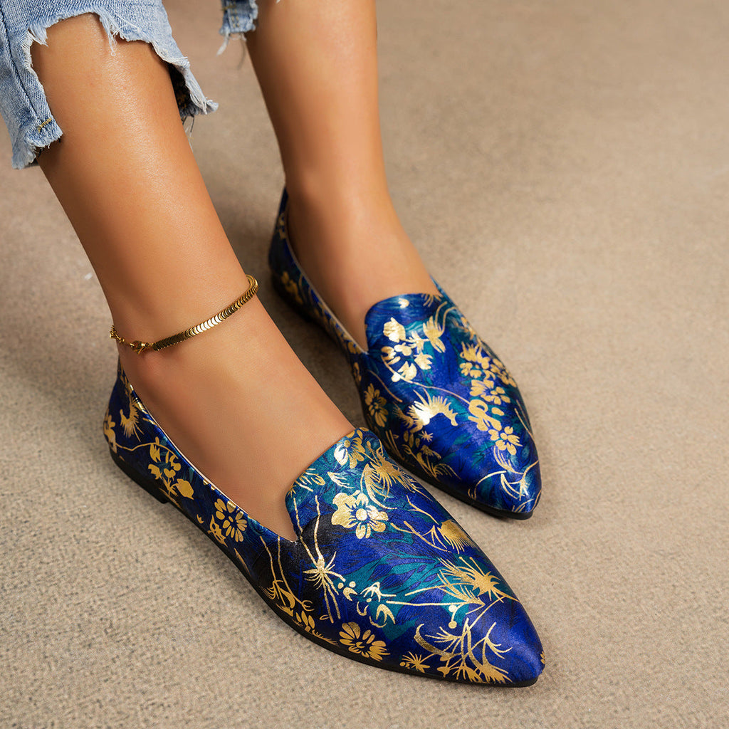 Women's Leopard Print Ballet Flats
