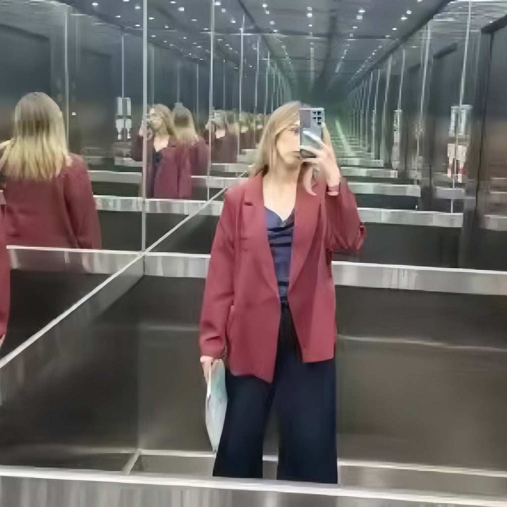 Women's Elegant Double-Breasted Blazer