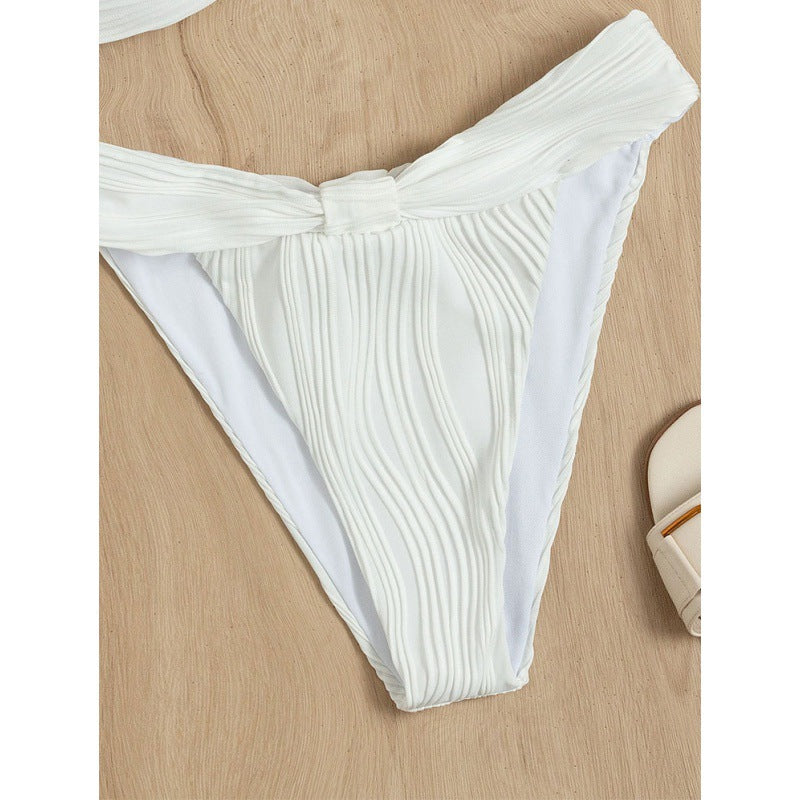 Women's Bandeau Bikini with Sophisticated Wrap Detail