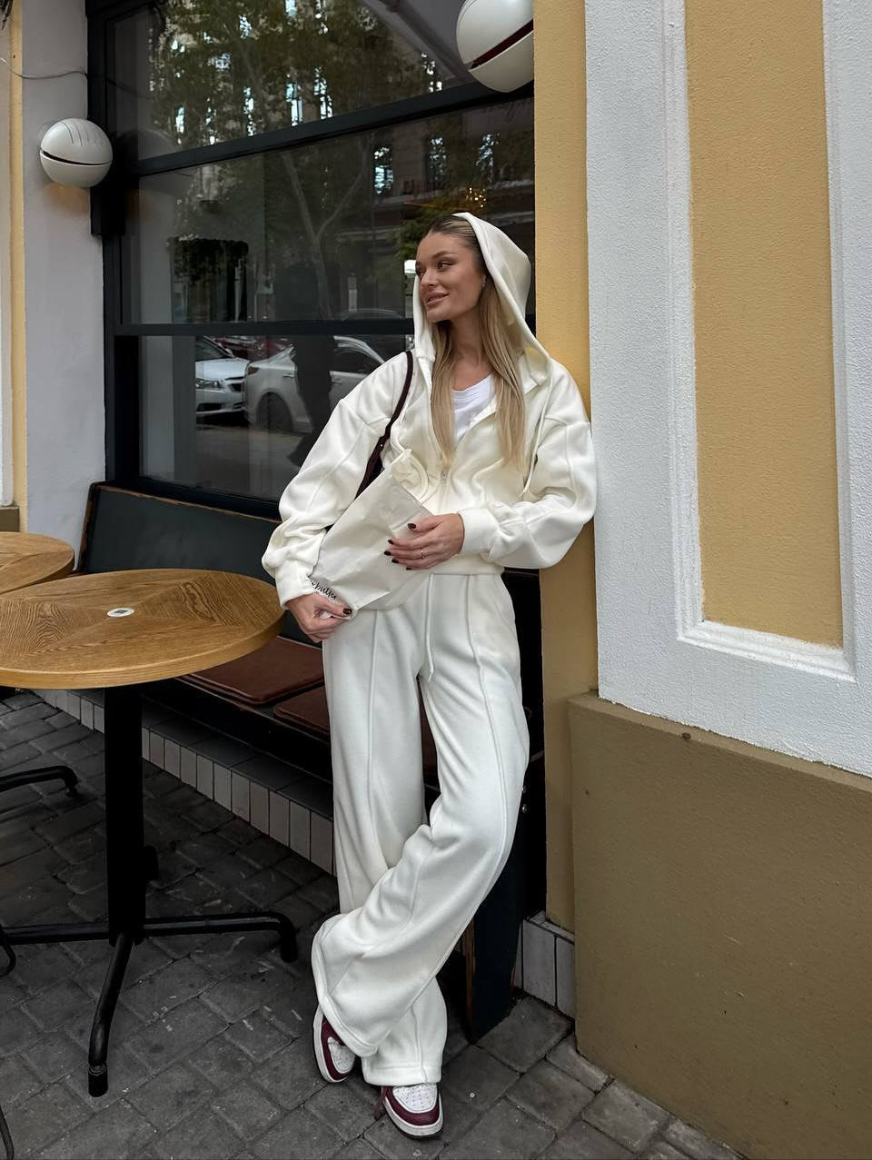 Women's Comfortable Fleece Hoodie and Lounge Pants Set