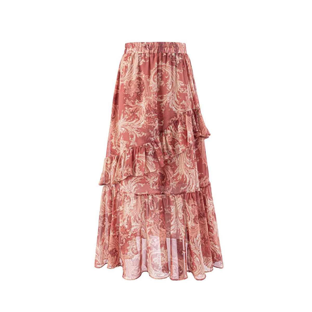 Women's Tiered Maxi Skirt