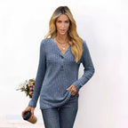 Women's Casual Long-Sleeve Shirt