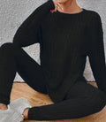 Women's Cozy Ribbed Knit Set