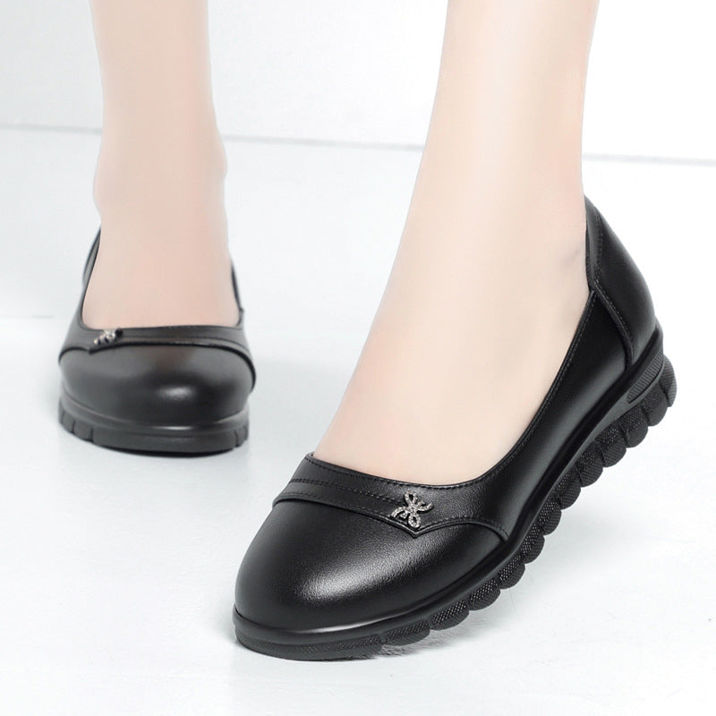 Women's Cushioned Ballet Flats with Embellishments