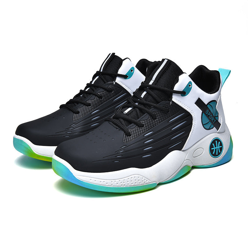 Women's Basketball Sneakers with Breathable Upper and Cushioned Sole