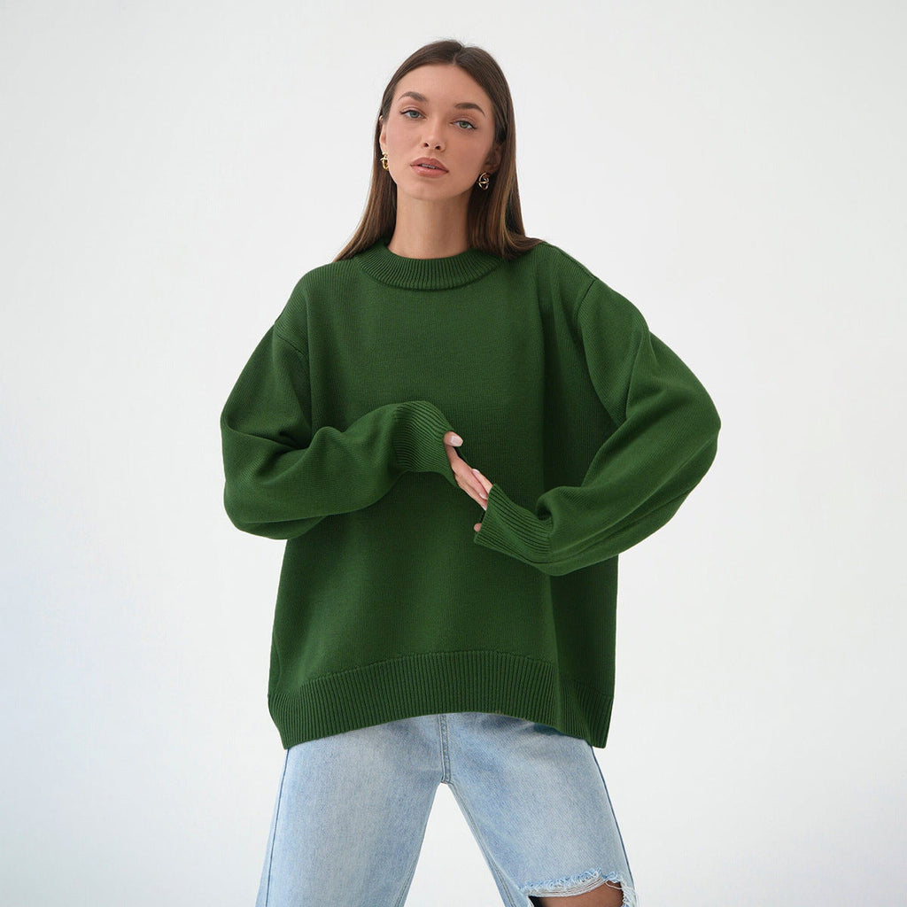 Women's Comfortable Oversized Knit Sweater