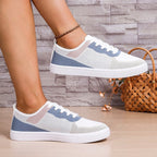 Women's Breathable Sneakers with Elastic Mesh Structure