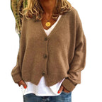 Oversized Cardigan with Button Details