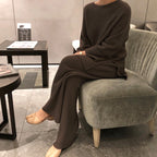 Women's Cozy Ribbed Knit Set