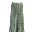 Women's Polka Dot Midi Skirt