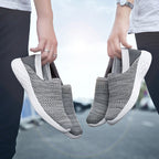 Women's Breathable Slip-On Sneakers with Flexible Sole Design