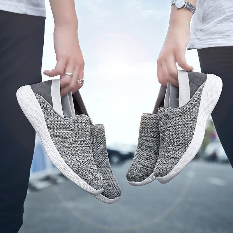Women's Breathable Slip-On Sneakers with Flexible Sole Design