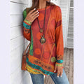 Women's Artfully Designed Long-Sleeve Shirt