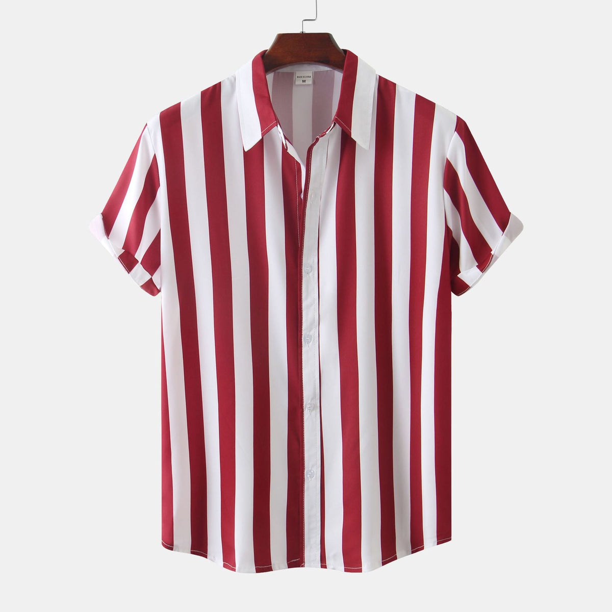 Women's Short-Sleeve Striped Shirt