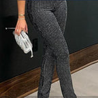 Women's Elegant Flared Trousers