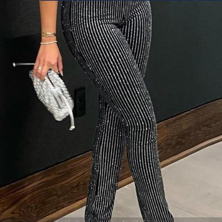 Women's Elegant Flared Trousers