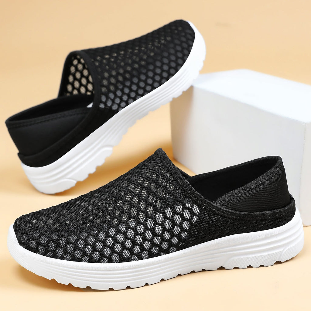 Women's Breathable Slip-On Sneakers with Flexible Sole