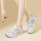 Women's Breathable Casual Sneakers with Shock-Absorbing Sole
