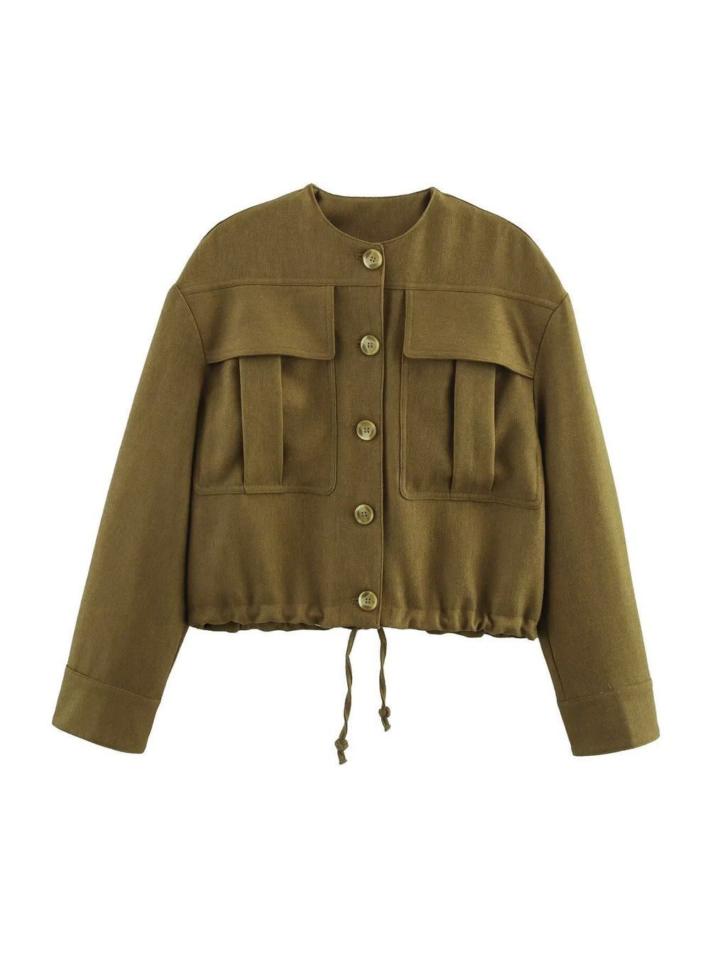 Women's Cropped Utility Jacket