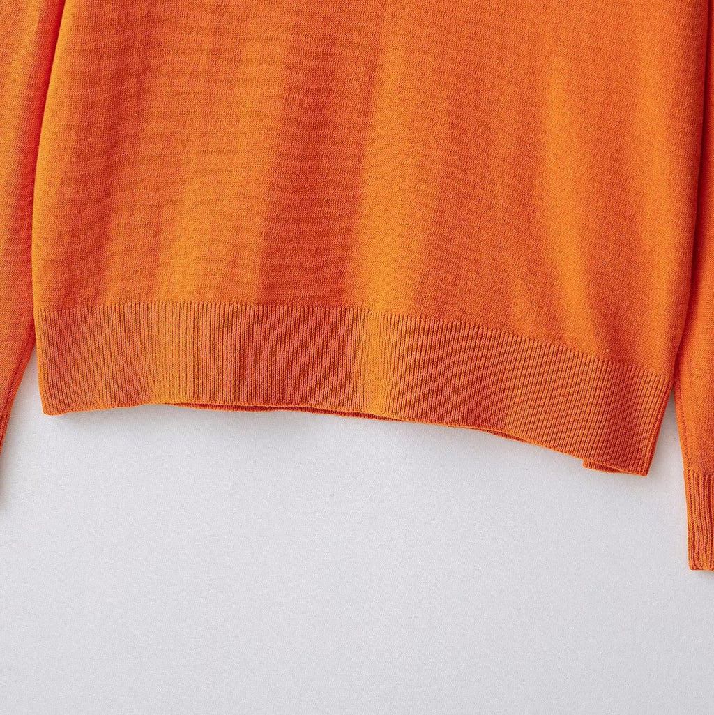 Women's Elegant V-Neck Knit Sweater