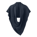 Women's Elegant Oversize Cape Jacket with Practical Pocket Design