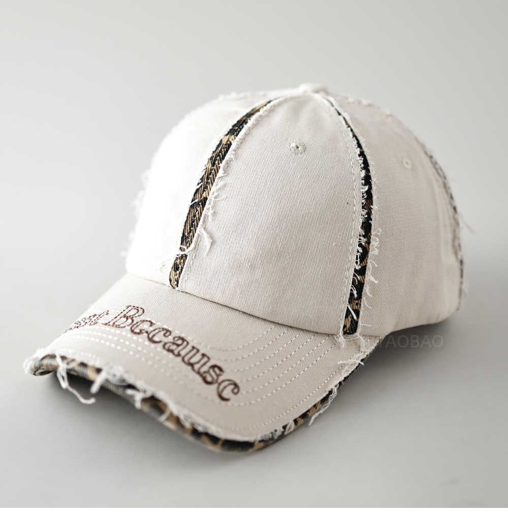 Men's Distressed Vintage-Inspired Baseball Cap