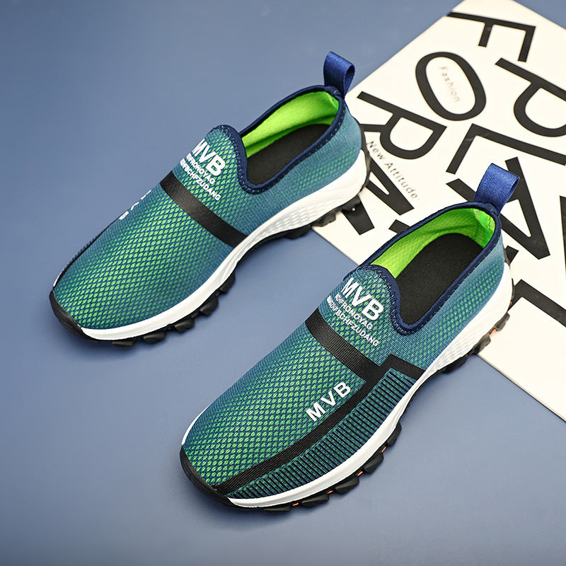 Women's Breathable Slip-On Sports Shoes with Non-Slip Sole