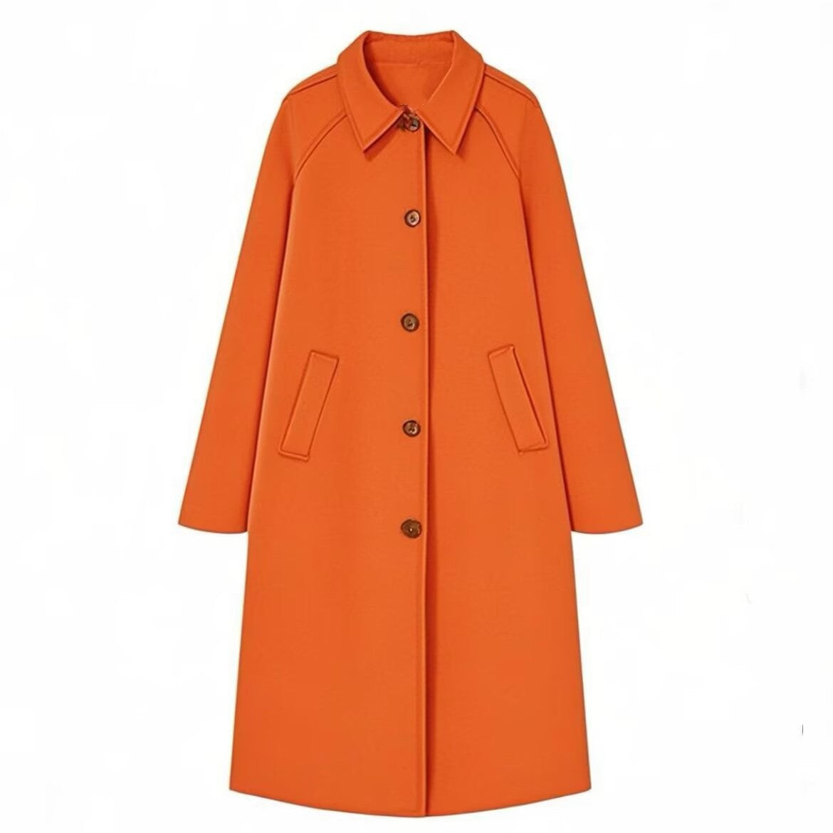 Elegant Transitional Jacket with Practical Pockets