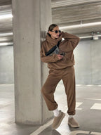 Women's Cozy Oversized Hoodie and Jogger Set