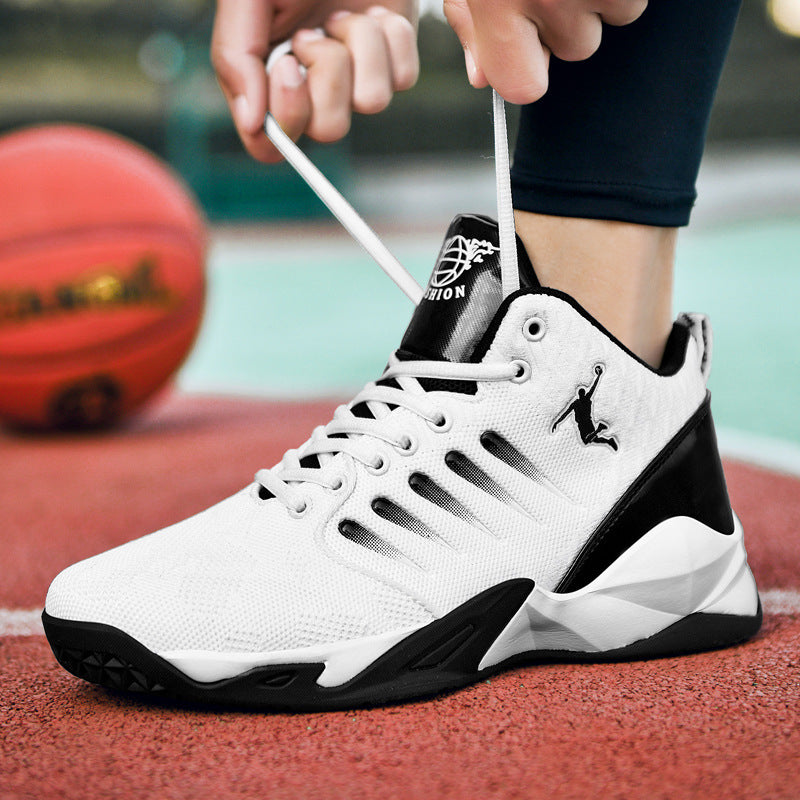 Women's Basketball Sneakers with Stabilizing Sole and Breathable Upper