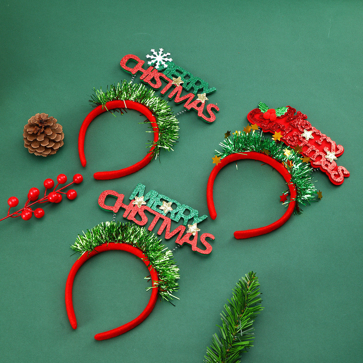 Festive Christmas Headband