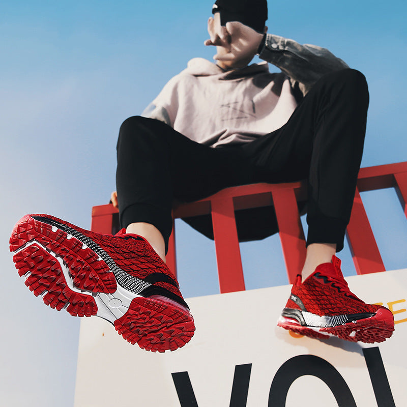 Women's Breathable Athletic Sneakers with Flexible Outsole and Shock-Absorbing Technology