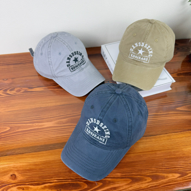 Men's Distressed Vintage Style Baseball Cap