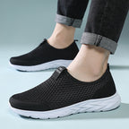 Women's Breathable Slip-On Sneakers with Flexible Sole Profile
