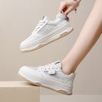 Women's Breathable Sneakers with Fashionable Platform