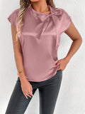 Women's Blouse with Elegant Bow