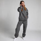 Relaxed Hoodie with Integrated Sleep Mask