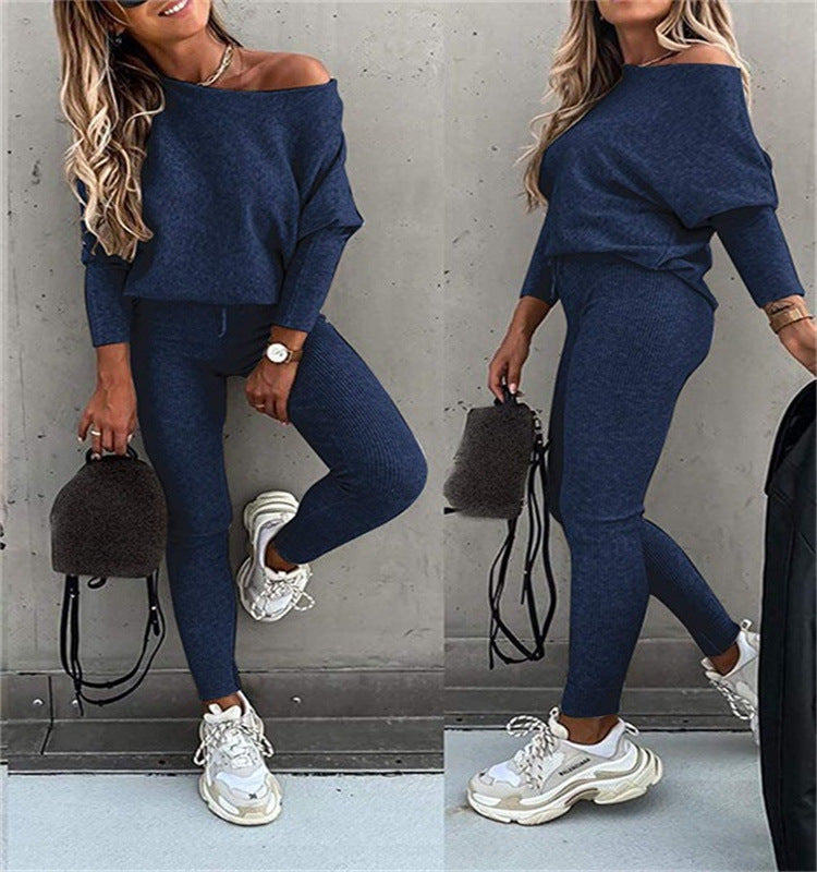Women's Casual Knit Suit