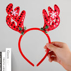 Festive Reindeer Antler Headband