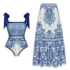 Women's Swimsuit with Playful Straps
