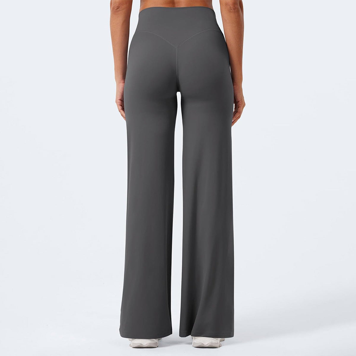Women's High-Waisted Shaping Lounge Pants with Wide Flares