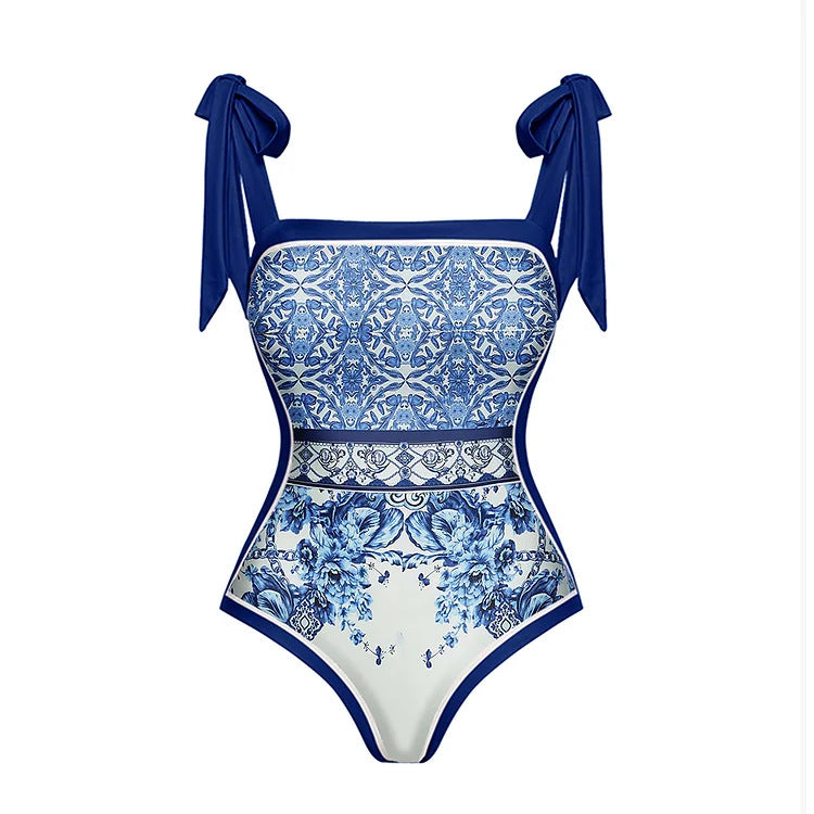 Women's Swimsuit with Playful Straps