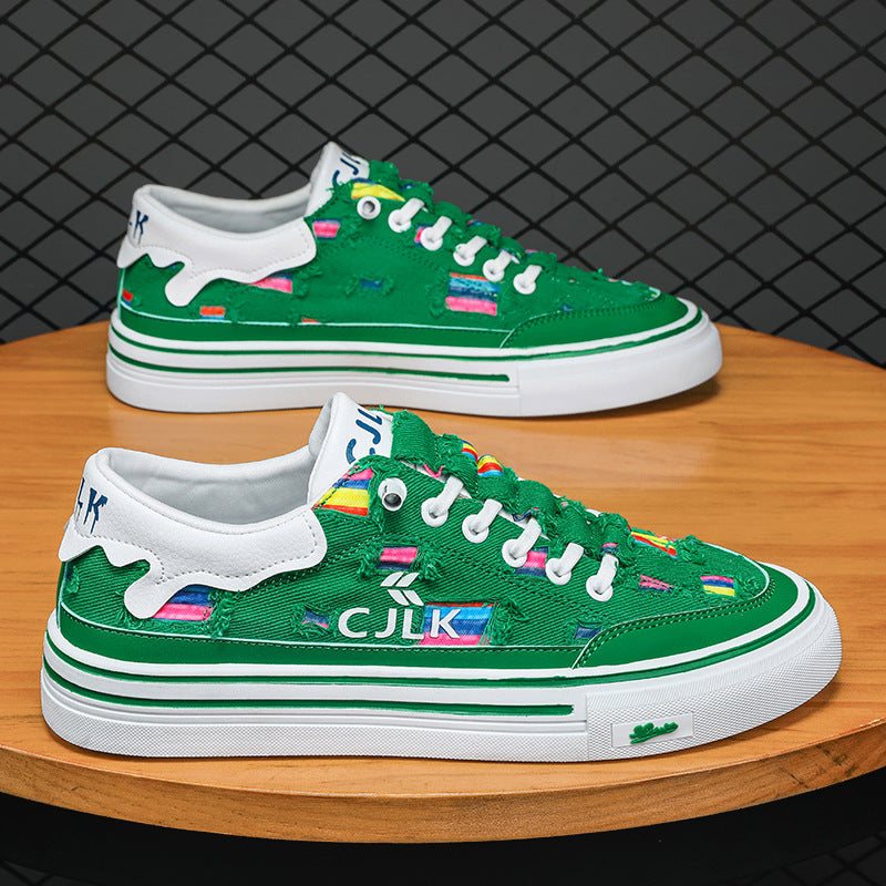 Women's Comfortable Casual Sneakers with Color Accents