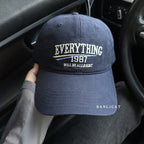 Men's Casual Embroidered Statement Baseball Cap