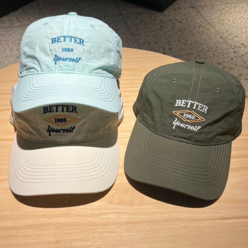 Men's Adjustable Cotton Embroidered Baseball Cap