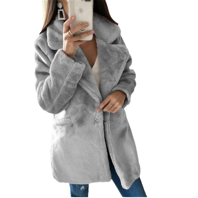 Women's Cozy Teddy Coat