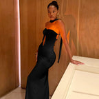 Women's Elegant Bodycon Jumpsuit with Cut-Out Details