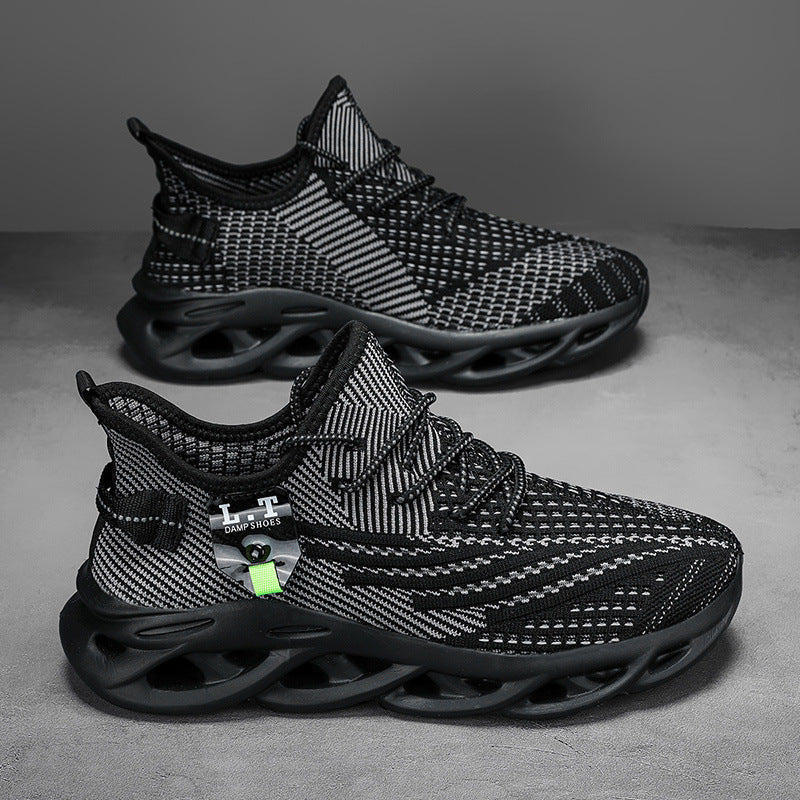 Women's Breathable Athletic Shoes with Cushioning Sole and Flexible Design